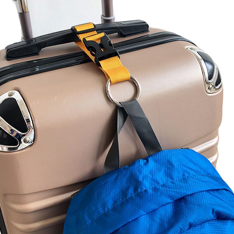 Luggage Strap with Elastic Buckle