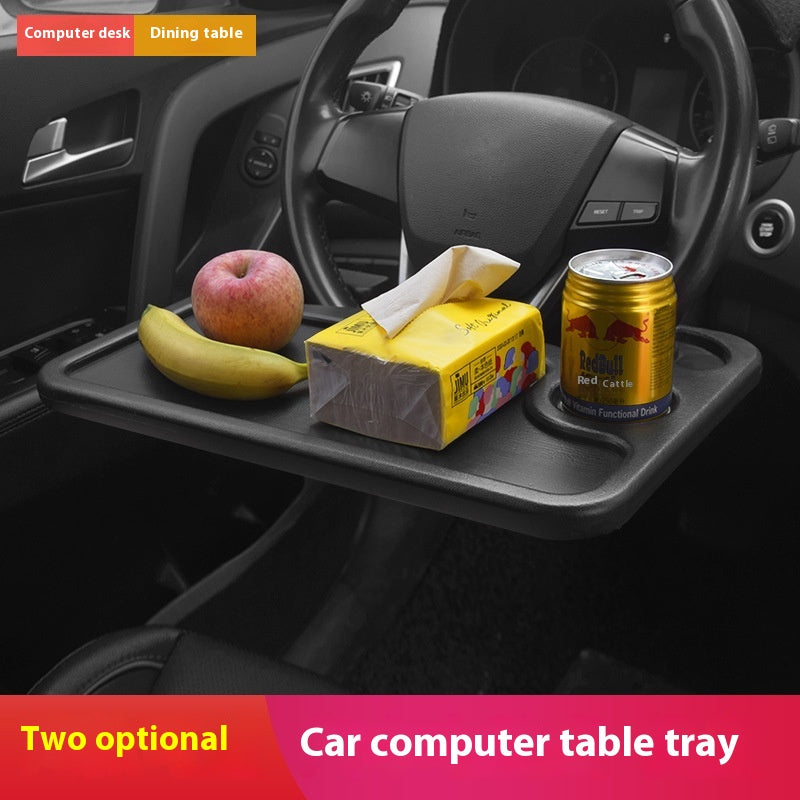 Steering Wheel Card Tray Car Computer Desk Writing Board Workbench