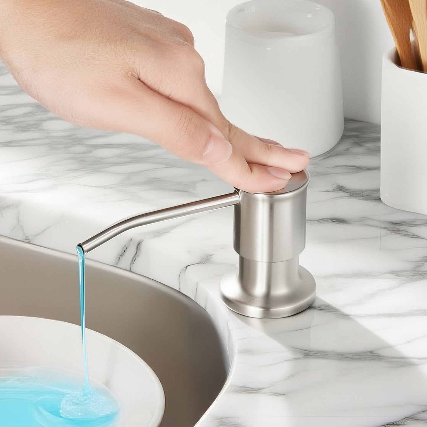 Stainless Steel Soap Dispenser