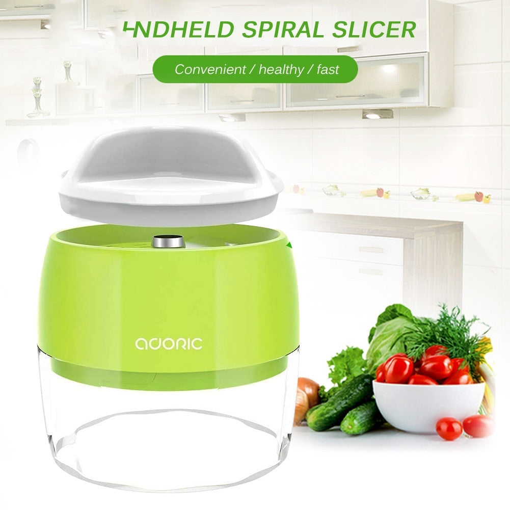 Handheld Spiralizer Vegetable Fruit Slicer Adjustable Spiral