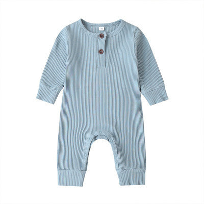 Striped Cotton Baby Romper