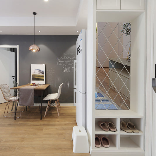 Geometric Accent Mirror
