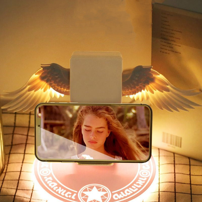 Wireless LED Angel Wing Charger