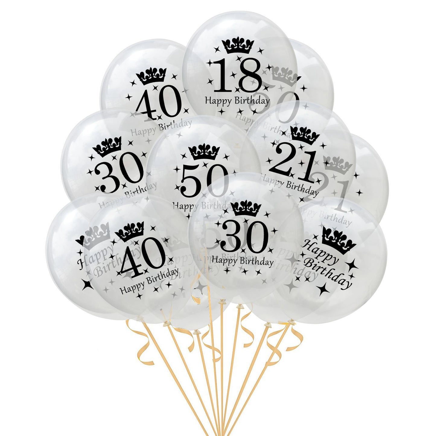 Number Balloon Decorations