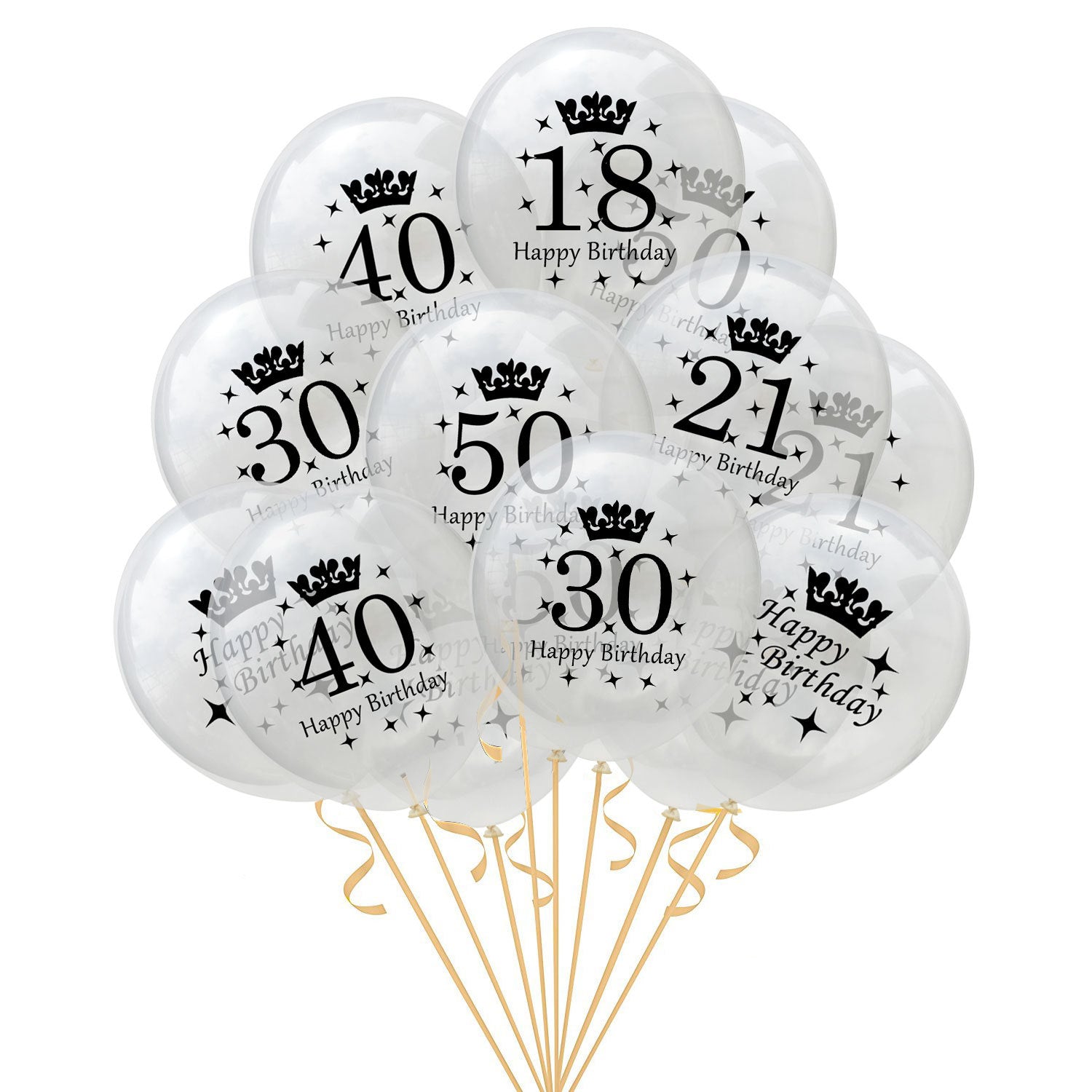 Number Balloon Party Decorations