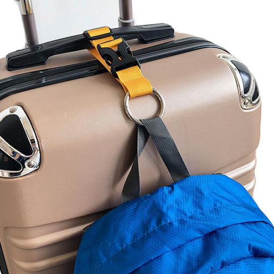 Luggage Strap with Elastic Buckle