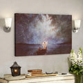 Serene Night Sky Art Canvas