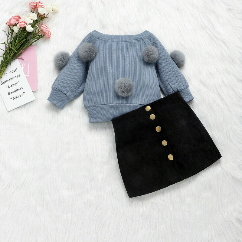 Girls Striped Ball Pit Outfit