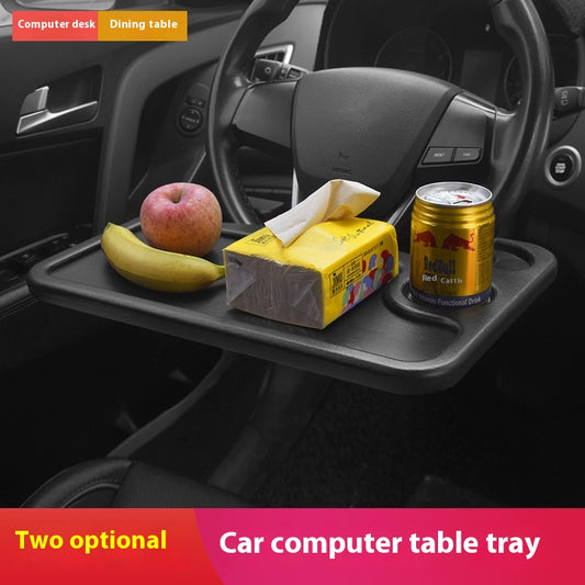 Steering Wheel Card Tray Car Computer Desk Writing Board Workbench