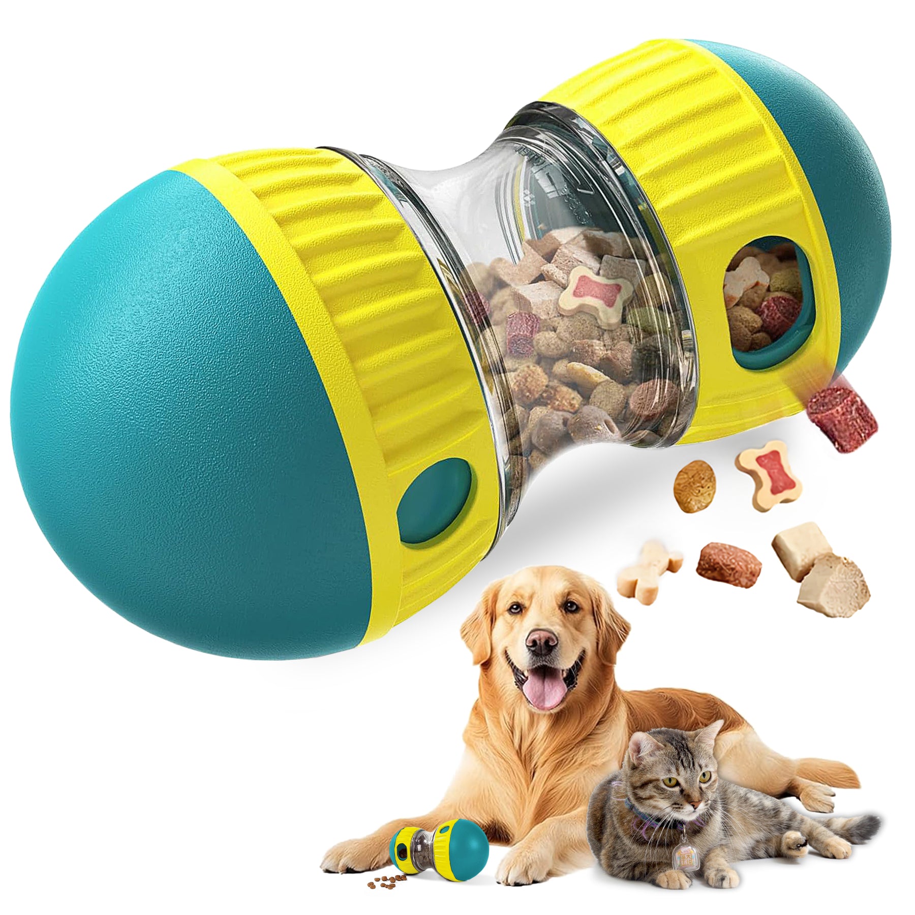Interactive Dog Treat Ball