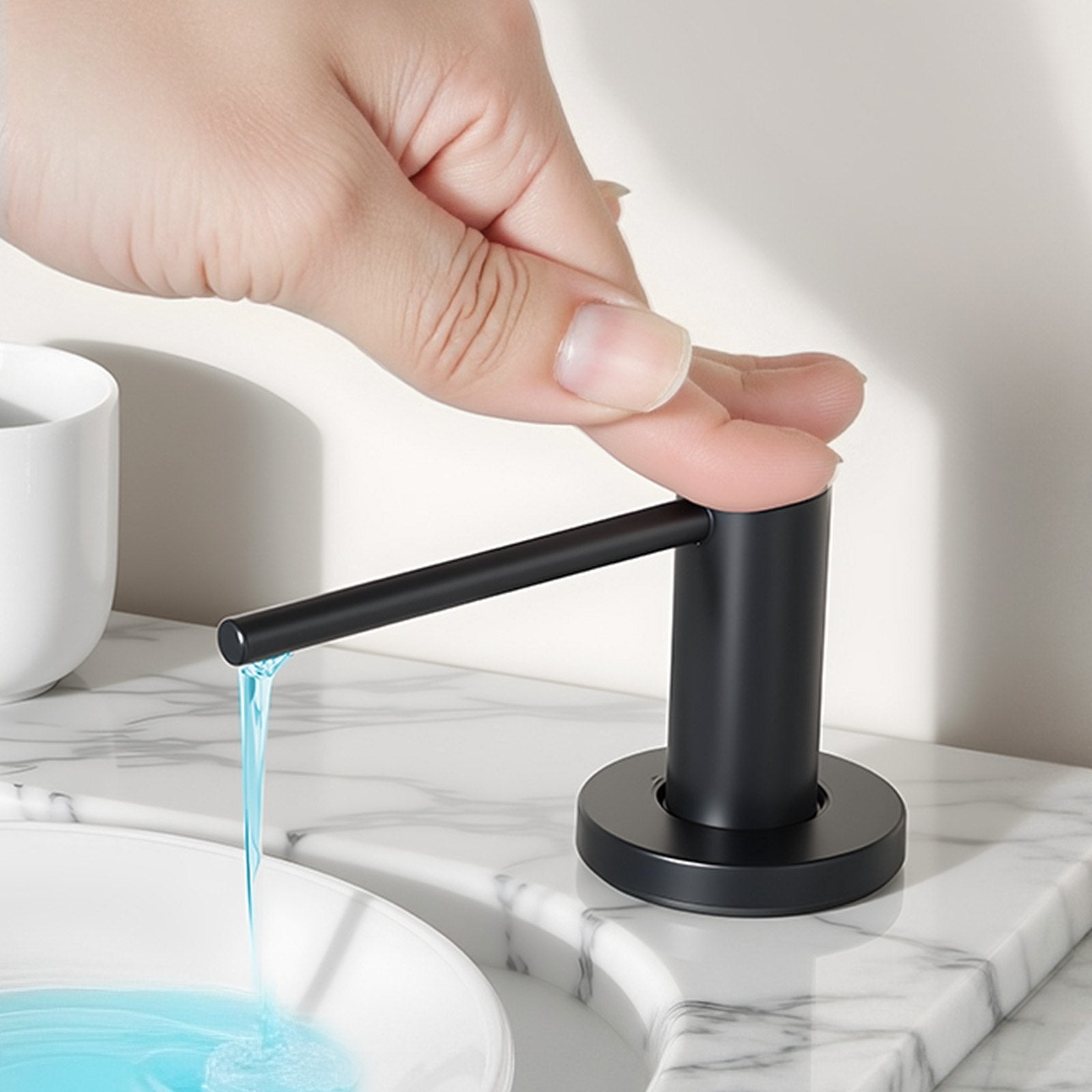 Stainless Steel Kitchen Sink Soap Dispenser