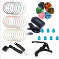 Guitar Accessories Set Capo Tuner Picks Three-in-one String Cutter