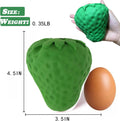 Strawberry Dog Chew Toy Durable Dog Treat Dispenser Interactive Toys IQ Training  Mental Enrichment Rubber Dog Dental Cleaning Toys For Small Medium Large Breed