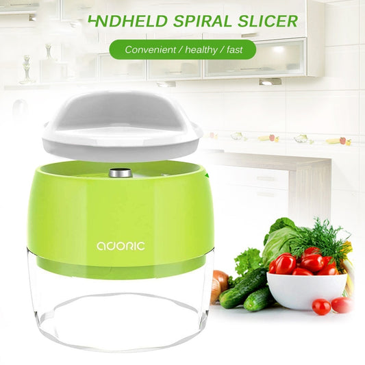 Handheld Spiralizer Vegetable Fruit Slicer Adjustable Spiral