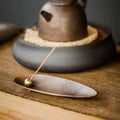Japanese Alloy Dual Slot Incense Holder