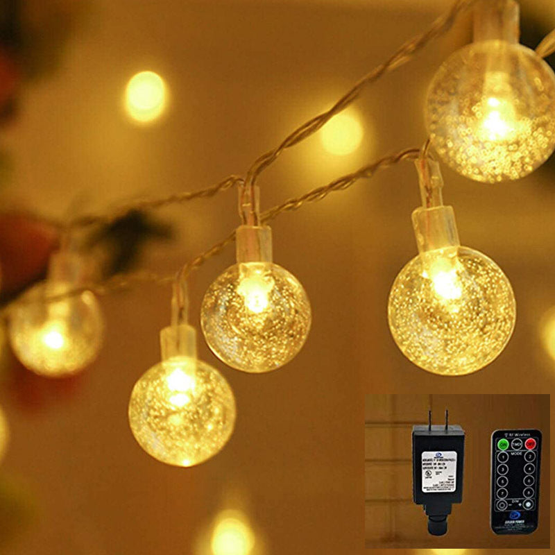 Remote Control Crystal Ball Lamp
