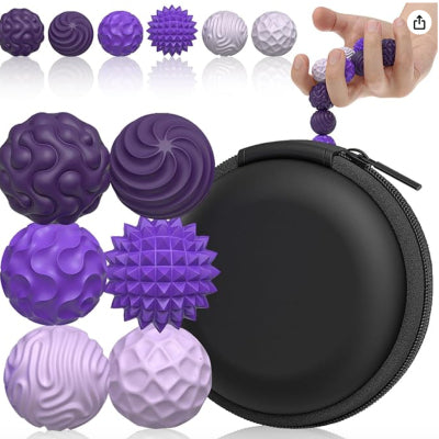 New Silicone Sensory Magnetic Ball Toy Magnetic Elastic Sensory Ball